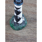 Cape Lookout NC Lighthouse Mini Figurine Resin Coastal Decor