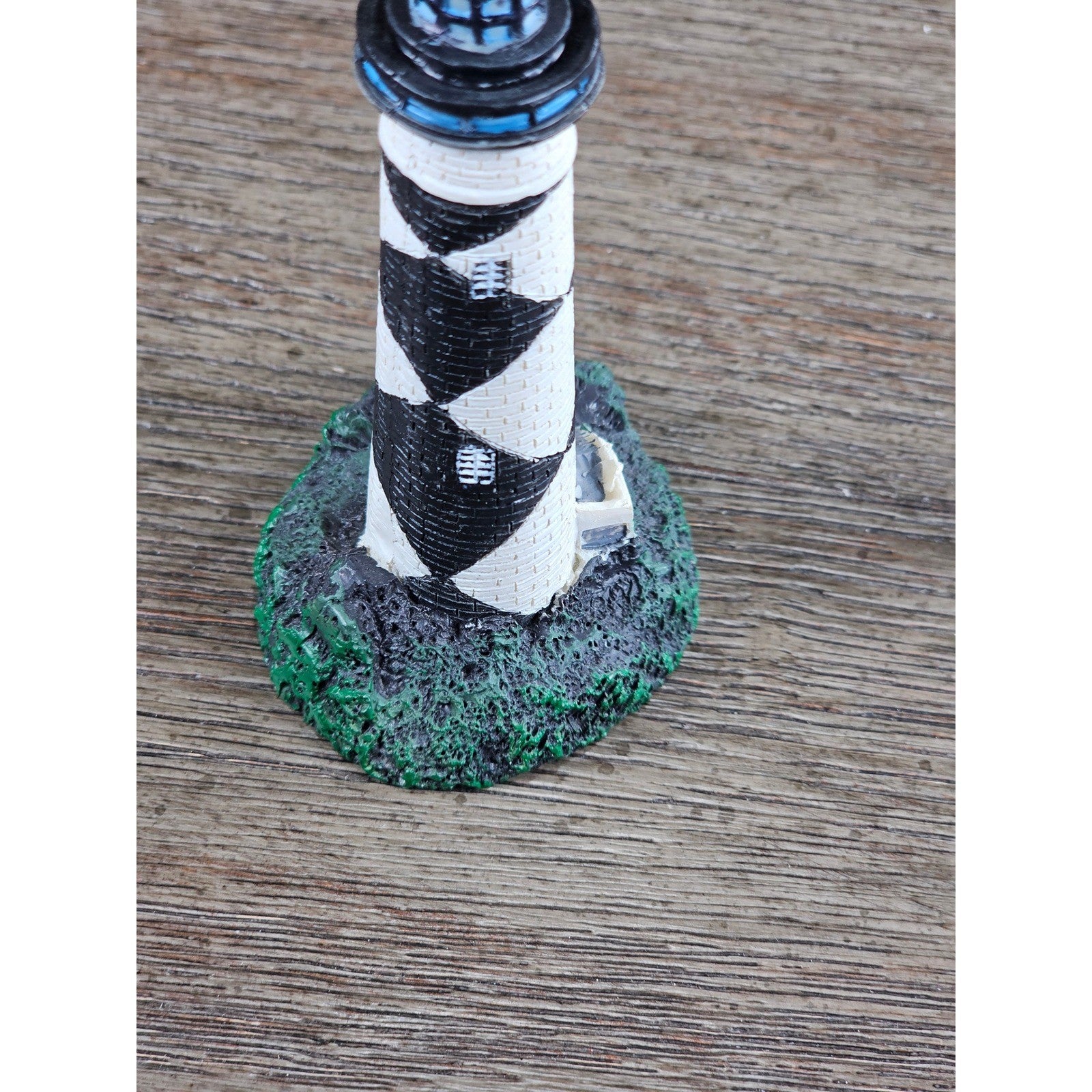 Cape Lookout NC Lighthouse Mini Figurine Resin Coastal Decor