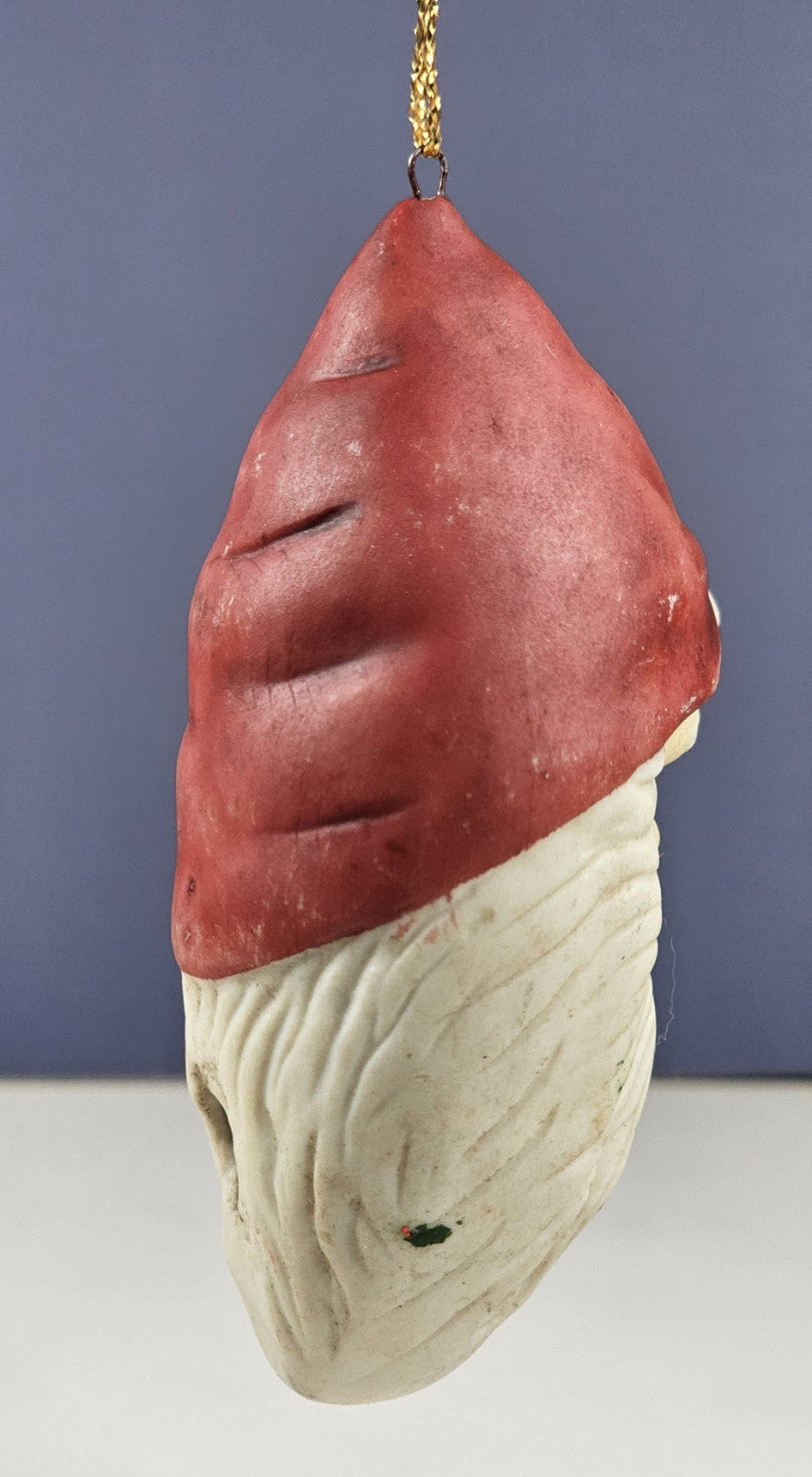 Vintage Santa Claus Head Christmas Decoration | Retro Holiday Decor