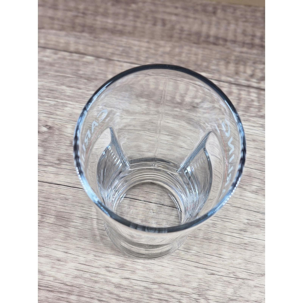 Vintage Carling Pint Glass Tumbler Clear Barware 8 Inch Beer Glass