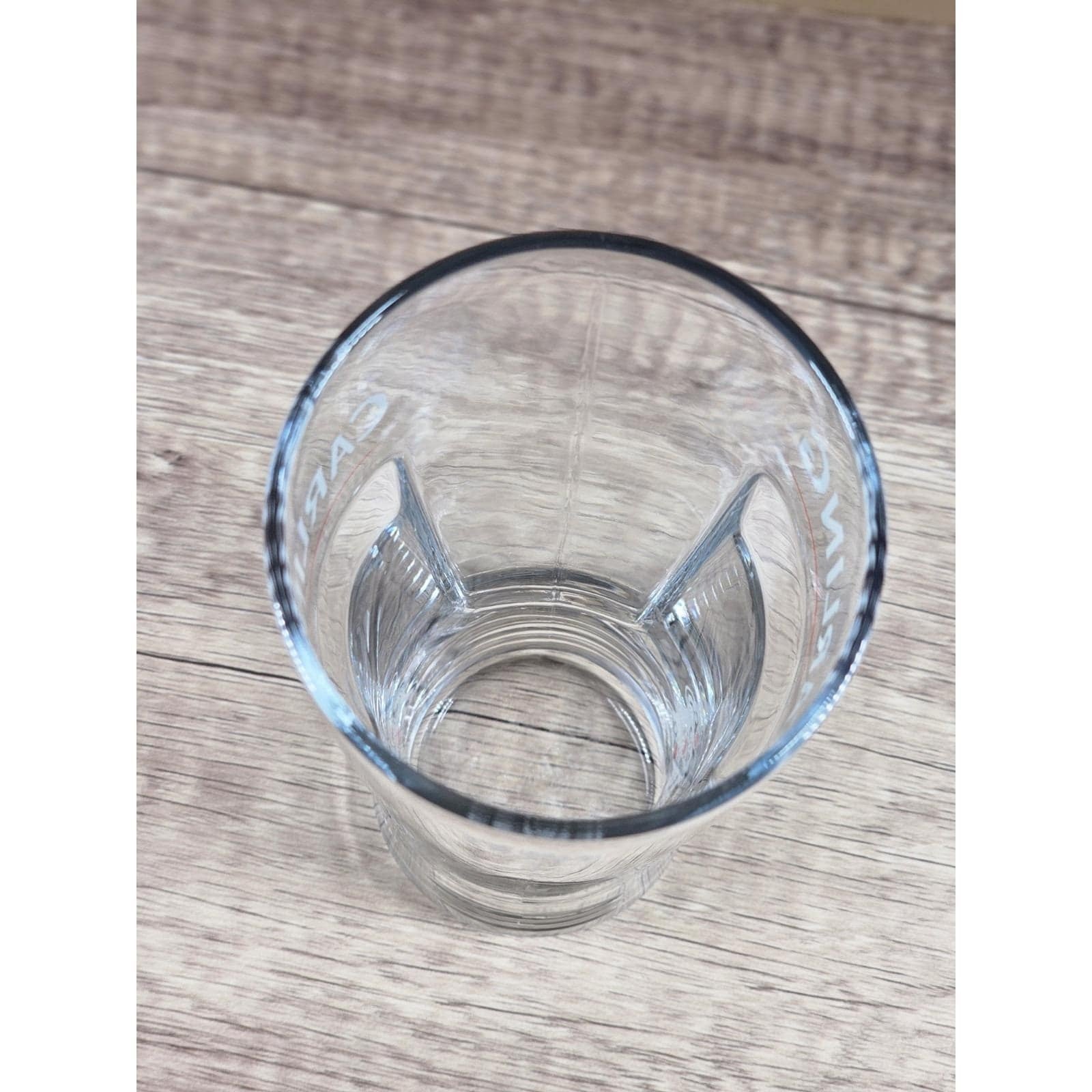 Vintage Carling Pint Glass Tumbler Clear Barware 8 Inch Beer Glass