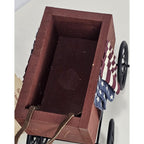 Lizzie High The Little Ones Wagon Dog Set Fourth of July Vintage