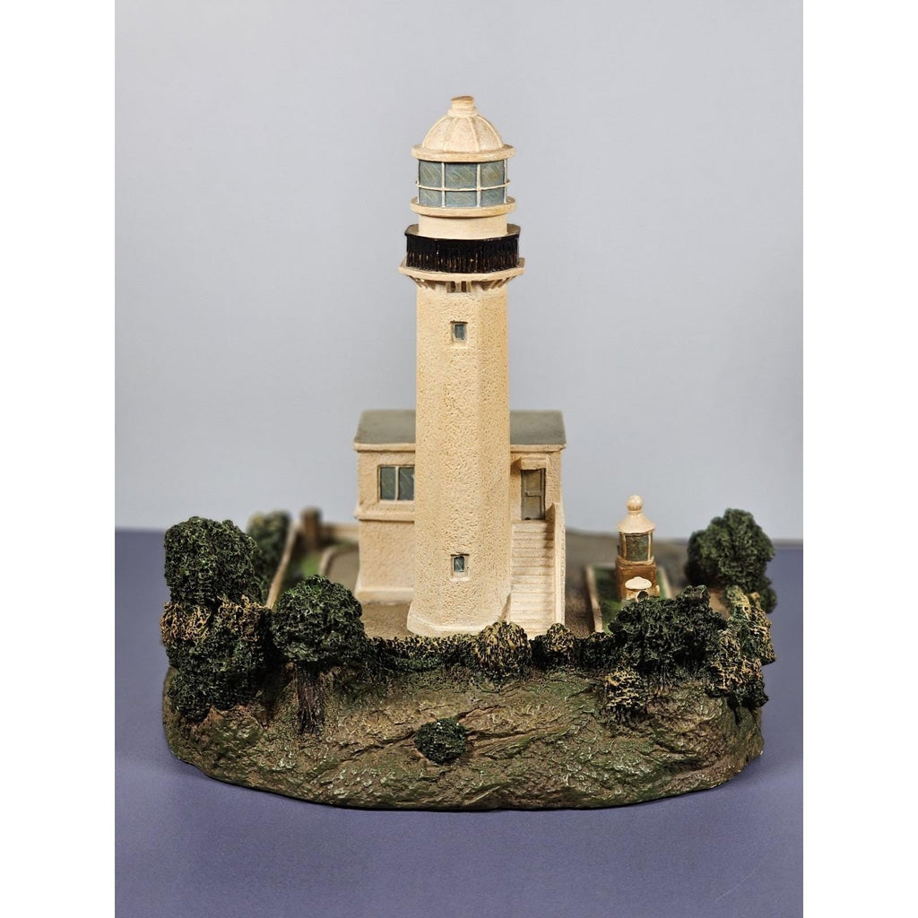 Danbury Mint Kan Non Zaki Lighthouse Figurine COA Japan