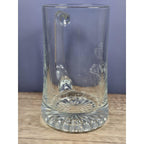 Vintage Etched Beer Mug CC Shoaf 1995 Hunter Ducks Glass Stein