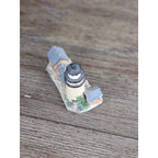 Montauk Point Lighthouse Resin Figurine Mini Coastal Nautical Decor
