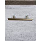 Vintage Brass Cabinet Pull Center Modern Drawer Handle