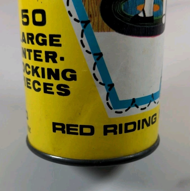 Vintage Harrett Gilmar Little Red Riding Hood 50-Piece Puzzle #417