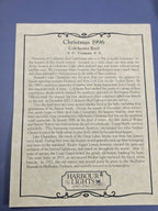 Vintage Harbour Lights Christmas 1996 Colchester Reef Lighthouse #701