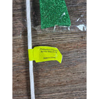 Set of 4 Green Polka Dot Clover Sprays 19" Glitter St Patrick Picks