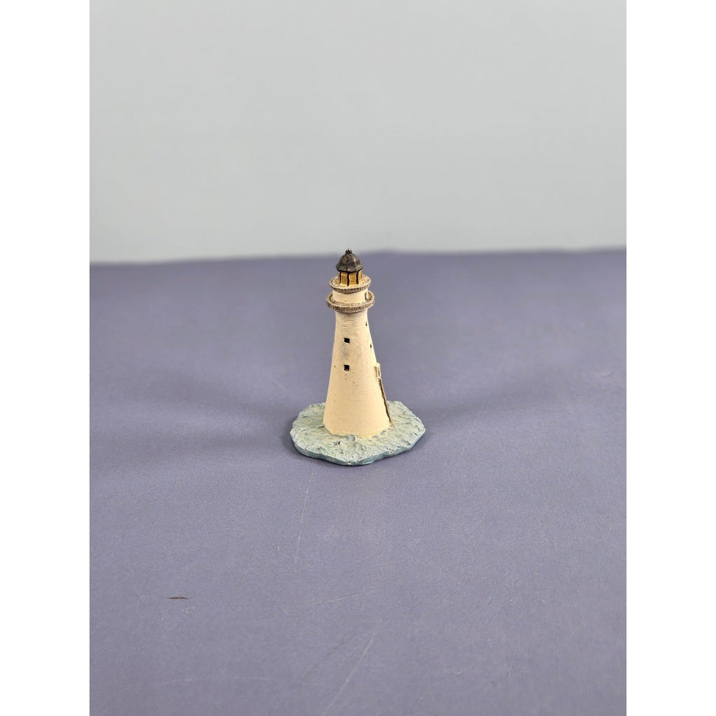 Vintage Minots Lighthouse Thimble Miniature Lighthouse Collectible