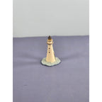 Vintage Minots Lighthouse Thimble Miniature Lighthouse Collectible