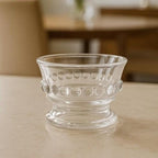 Vintage Clear Glass Sundae Dish Footed Ice Cream Dessert Cup