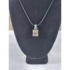 Vintage Cross Prayer Box Necklace Gold Tone Silver Religious Charm