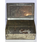 Schraffts Chocolate Tin Trinket Chest Vintage Advertising Box
