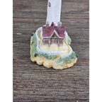 Resin Lighthouse Figurine Coastal Decor Mini Lighthouse Nautical Accent