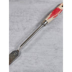 Vintage BBQ Carving Fork Wood Handle Red Paint Rustic 13 Inch
