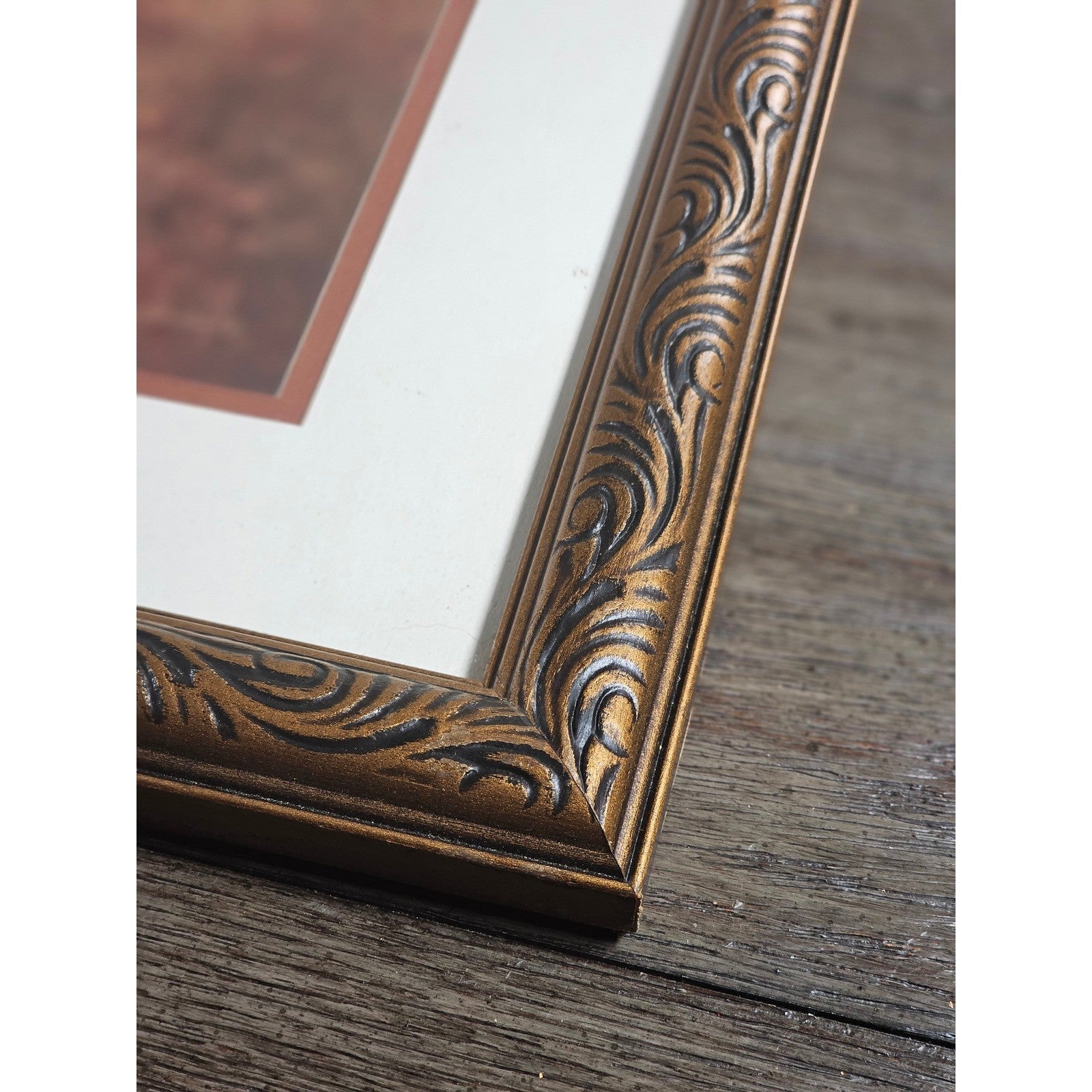 Tuscan Summer Framed Floral Wall Art 18x22 Vintage Italian Style Print