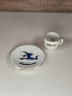 Vintage Hanna Barbera Marineland Mini Miniature Cup & Saucer Shark Set
