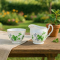 Vintage Adderley Bone China Creamer & Sugar Bowl Set England