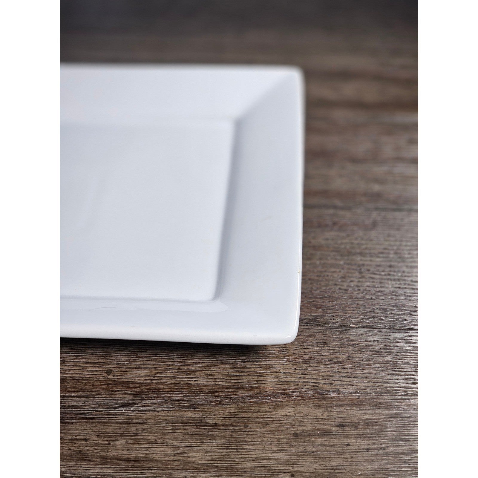 Better Homes & Gardens White Rectangular Serving Platter 14.5 Inch