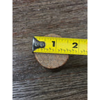 Antique Cork Cylinder Box Primitive Small Lidded Container 3.5"