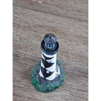 Cape Lookout NC Lighthouse Mini Figurine Resin Coastal Decor