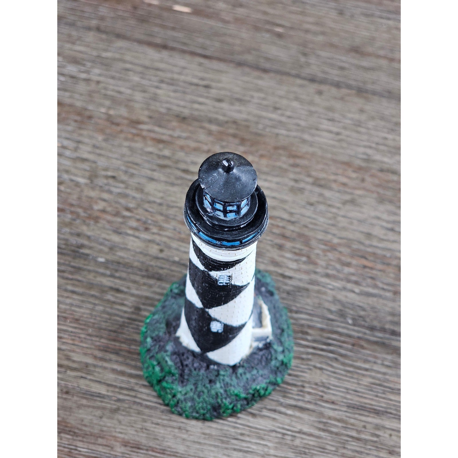 Cape Lookout NC Lighthouse Mini Figurine Resin Coastal Decor