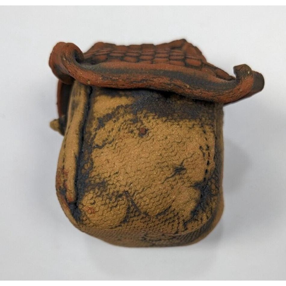 Handmade Terracotta Bird Figurine Folk Art Rustic Home Decor