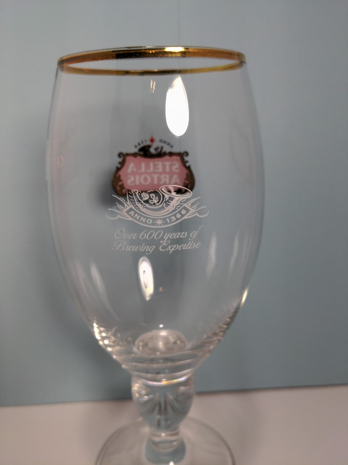 Stella Artois 50cl Gold Rimmed Chalice