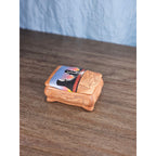 Vintage Hand-Painted Southwest Trinket Box Desert Landscape Signed