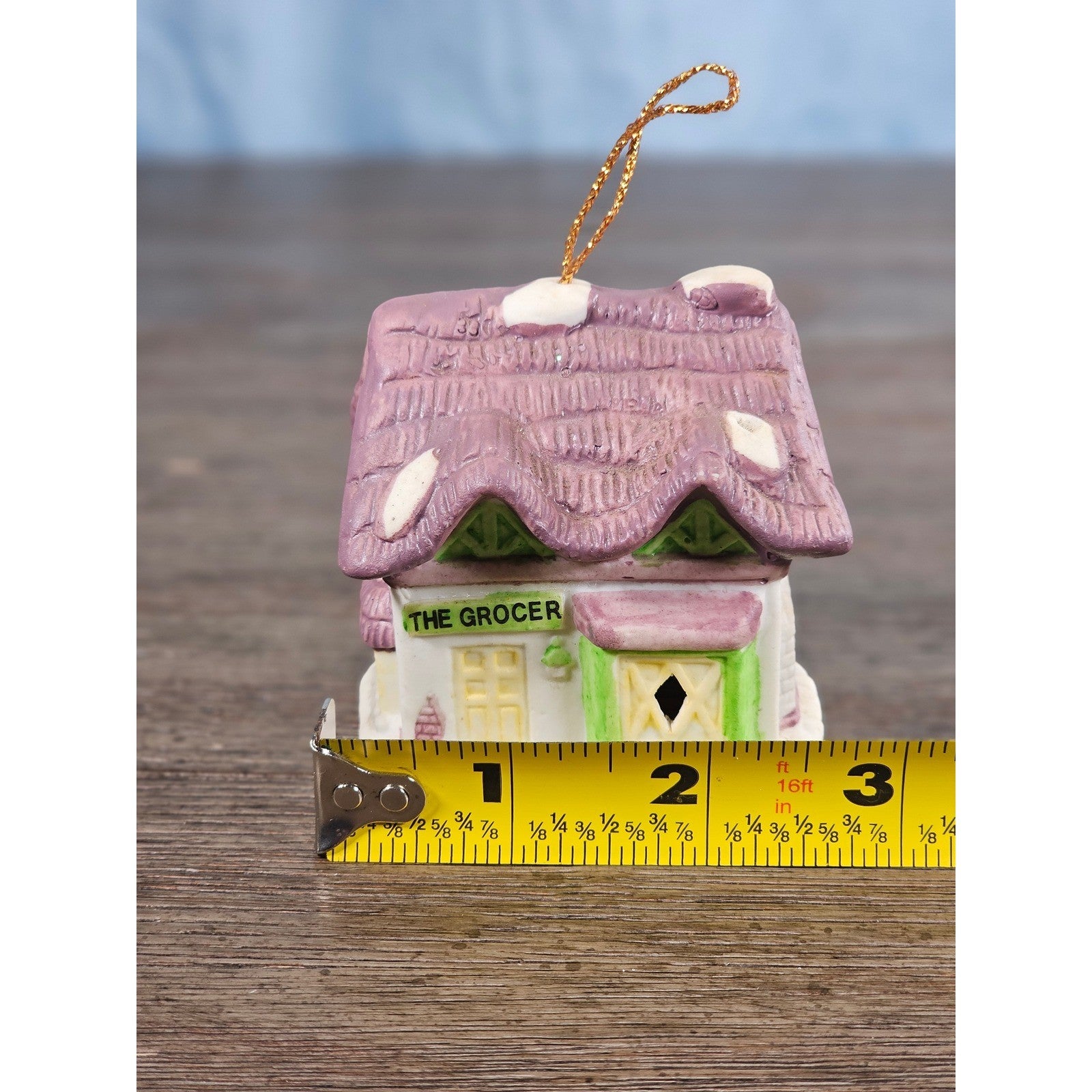 Vintage Reader's Digest Village Ornament The Grocer House 1989