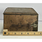 Schraffts Chocolate Tin Trinket Chest Vintage Advertising Box