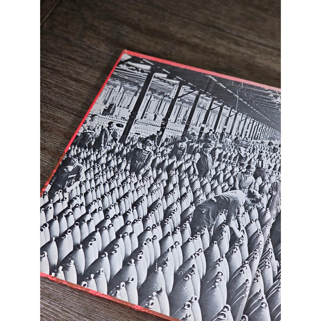 Vintage 1974 WWII History Book Octopus Books Red Hardcover