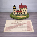 Danbury Mint Admiralty Head Lighthouse 1992 COA Coastal Decor