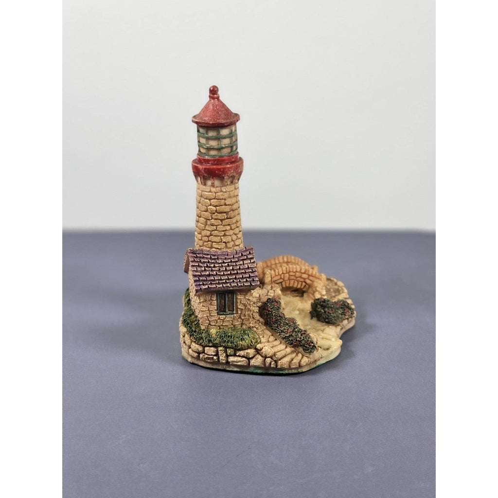 Ks Collection Lighthouse Figurine Bridge Cottage 1990s Coastal