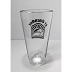 El Cazador Pint Glass Mexican Restaurant Logo 16oz Barware