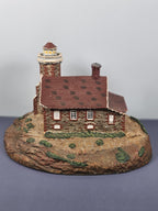 Passage Island Lighthouse Replica By Danbury Mint 1994 Historic American Lightho