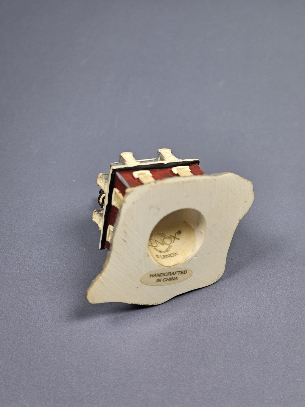 Lenox Miniature Lighthouse Thimble Figurine Rose Island Lighthouse Rhode Island