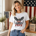 Land of the Free Eagle Shirt, Patriotic 4th of July USA Tee