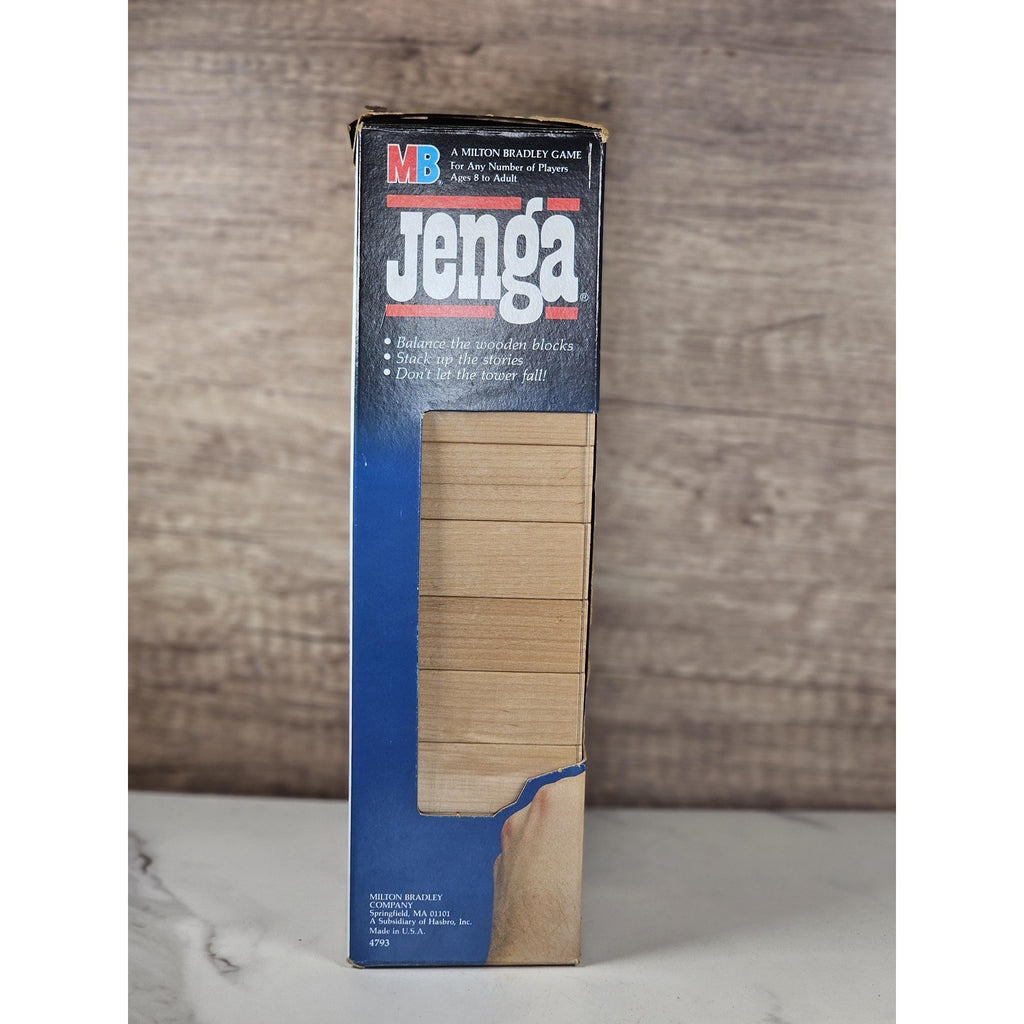 1986 Jenga Game Complete 54 Blocks Milton Bradley USA