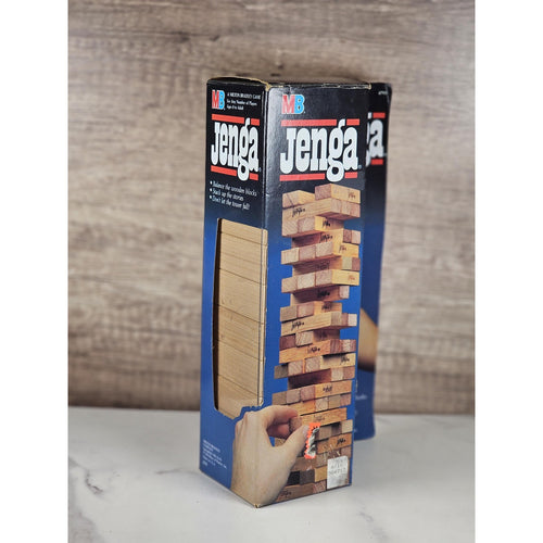 1986 Jenga Game Complete 54 Blocks Milton Bradley USA