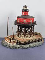 Harbour Lights #521 Seven Foot Knoll Maryland 1999 Lighthouse Nautical Decor