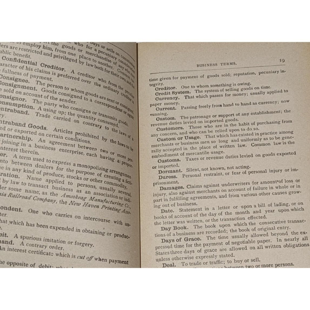 Antique 1902 1000 Ways to Make Money Frank Gilbert Book