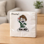 Vintage Cheers Cocktail Napkins Reeds Paper Sealed 24 Count