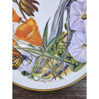 Franklin Mint California Wildflowers Plate 1978 Porcelain