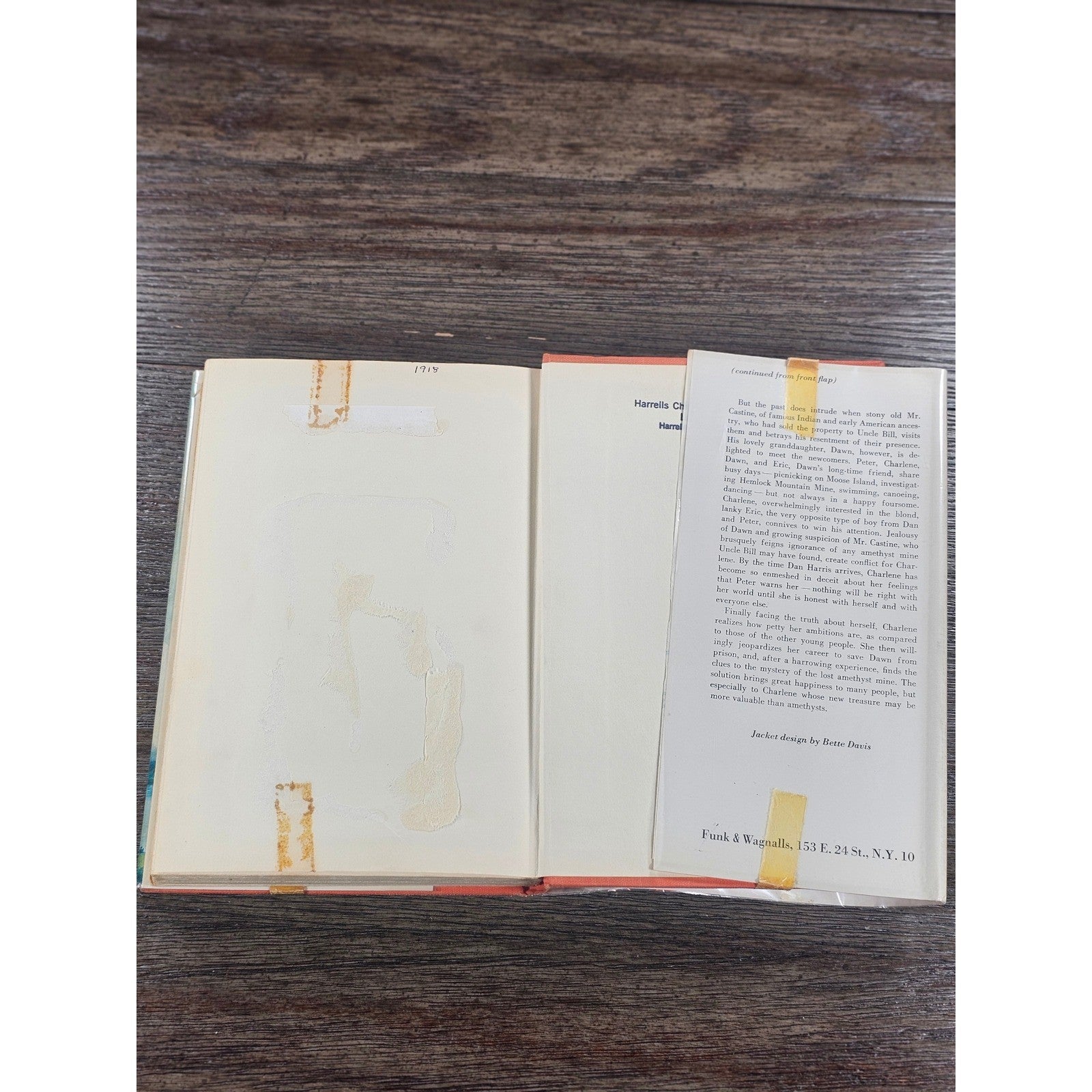 Treasure of Hemlock Mountain 1961 HC Virginia Frances Voight