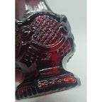 Avon Cape Cod Ruby Red Glass Shaker Bottle Vintage