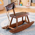 Colonial Wood Products Rocking Horse USA Rustic Nursery Decor