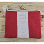 Mud Pie Sea Icon Anchor Cosmetic Case & Jute Carryall Bag Set of 2
