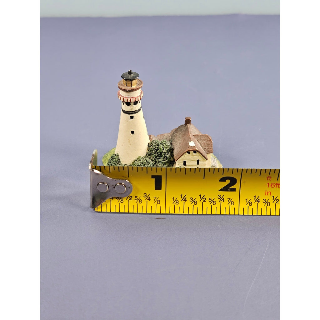 Vintage Grosse Point Lighthouse Thimble Miniature Lighthouse Souvenir